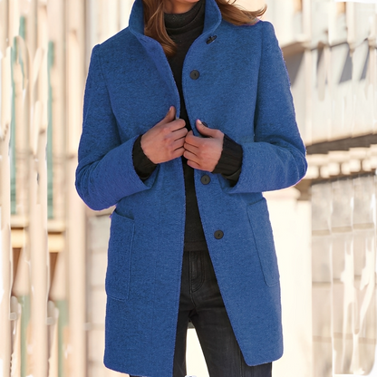 Tatienne - Pitkä nykyaikainen talvitakki naisille