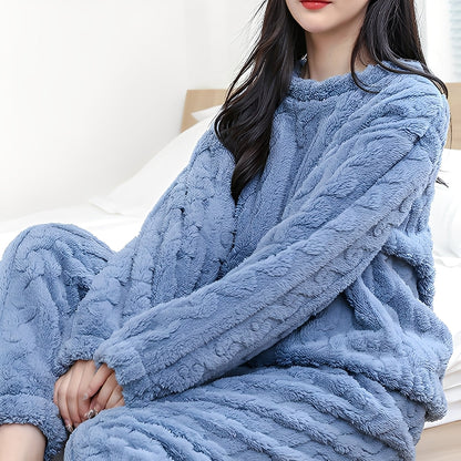 Kilie - Mukava, miellyttävä kaksiosainen fleece-setti naisille