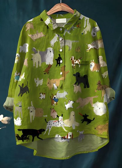 Gwenaël - Naisten pitkähihainen klassinen paita