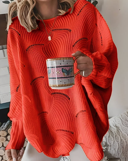 Kassandra - Tyylikäs, leikattu villapaita naisille