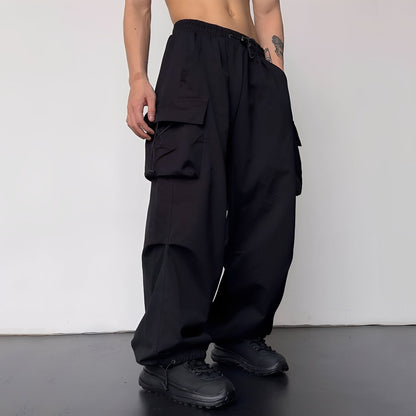 Kaleb - Tyylikäs Baggy-cargohousut miehille