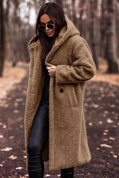 Yancy - Elegantti pitkä pehmotakki naisille