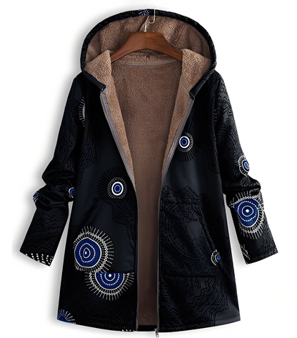 Jaslene - Klassinen, paksu, lämmin parka-takki naisille