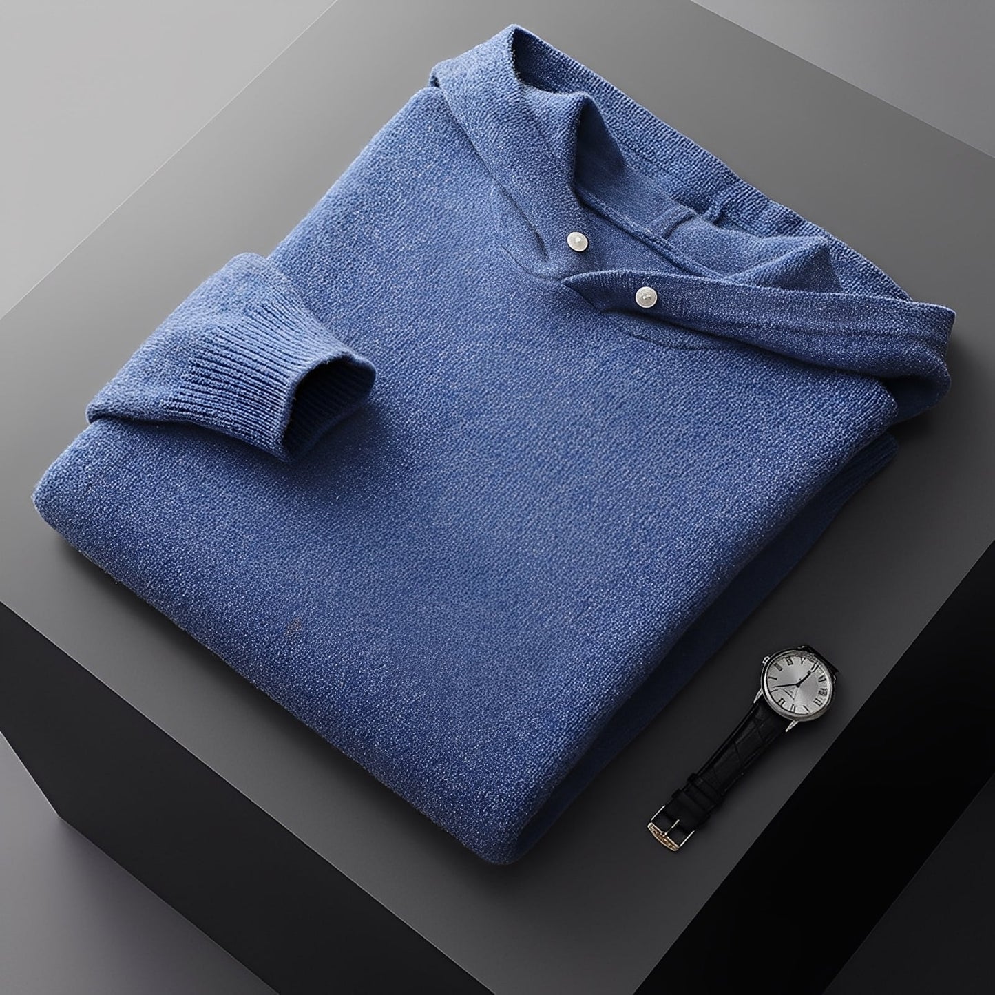 Darius - Tyylikäs, lämmin neulehuppari miehille