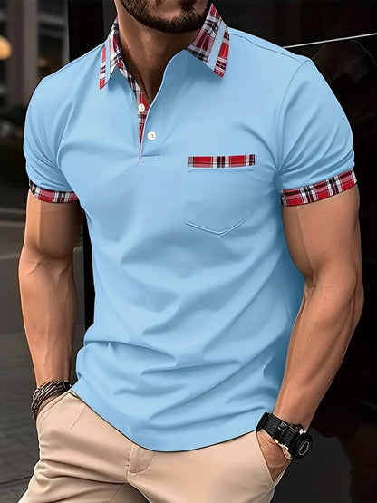 Ryker - Tyylikäs Pikeepaita Taskulla Miehille