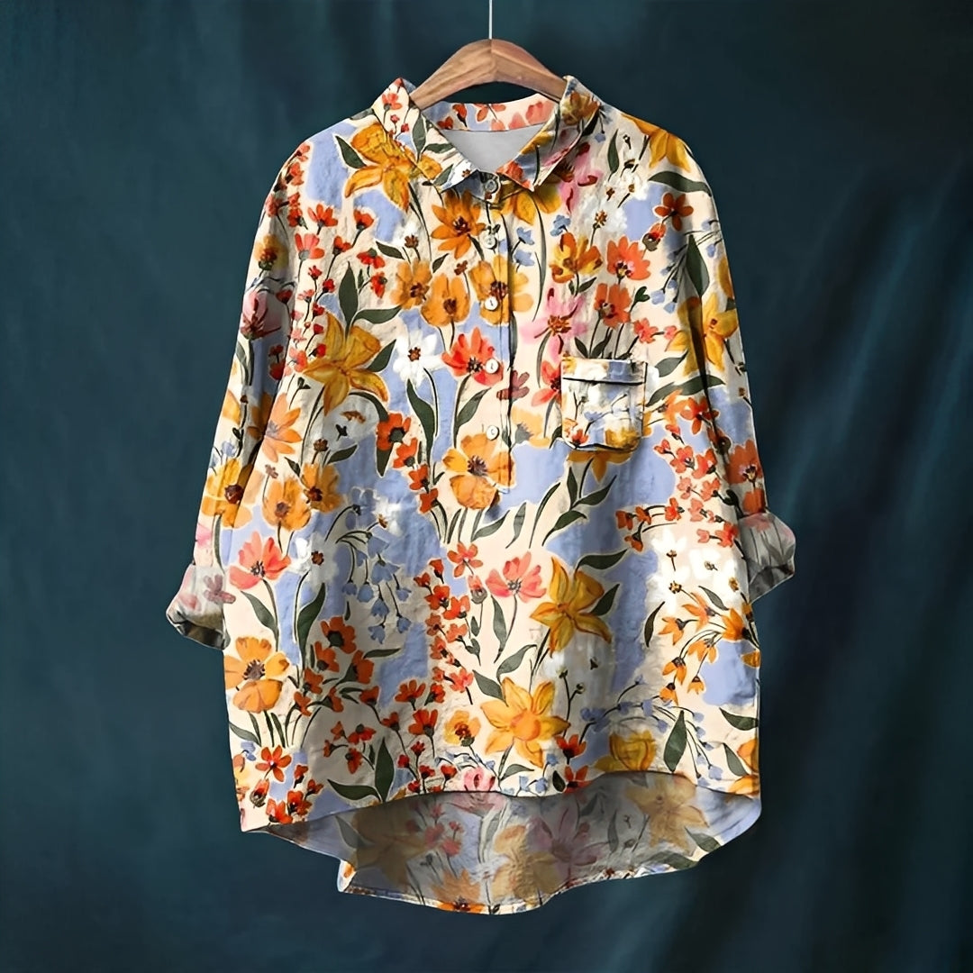 Garance - Klassinen pitkähihainen naisten paita