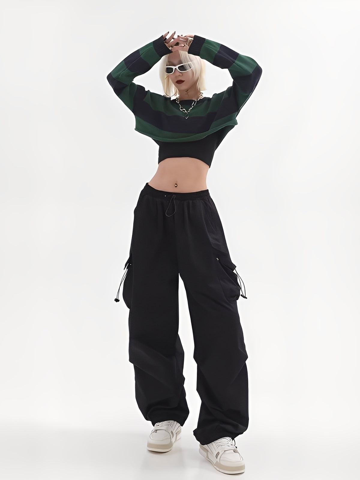 Aimée - Naisten cargo-housut