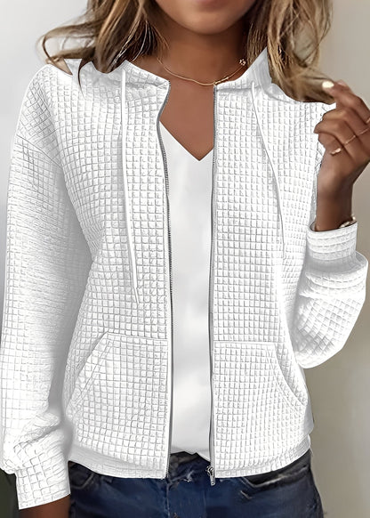 Katherine - Tyylikäs Cardigan hupulla ja taskuilla naisille