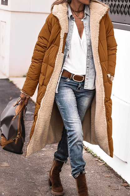 Carina - Tyylikäs Parka-takki hupulla naisille