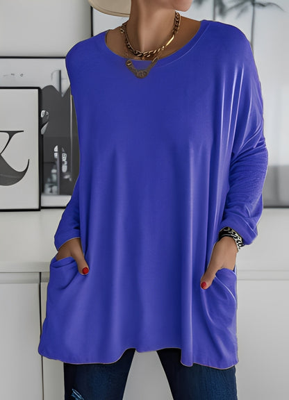 Shanene - Yksinkertainen, rento villapaita naisille