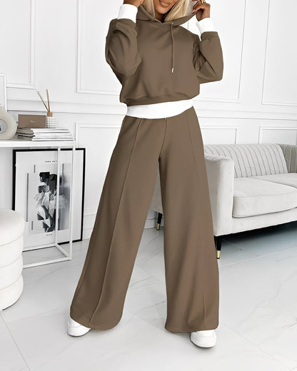 Paulina - Tyylikäs verryttelypuku hupparilla naisille