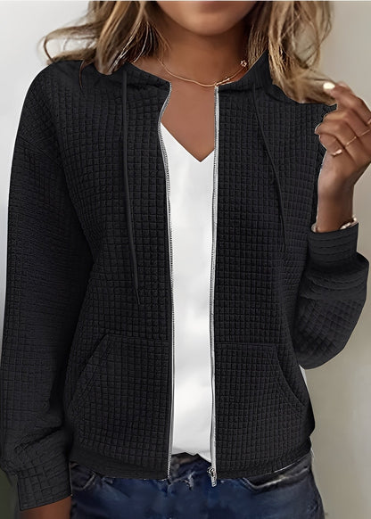 Katherine - Tyylikäs Cardigan hupulla ja taskuilla naisille