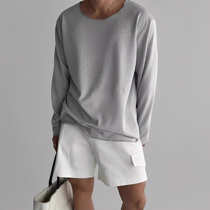 Loïk - Väljä ja hengittävä collegepaita miehille