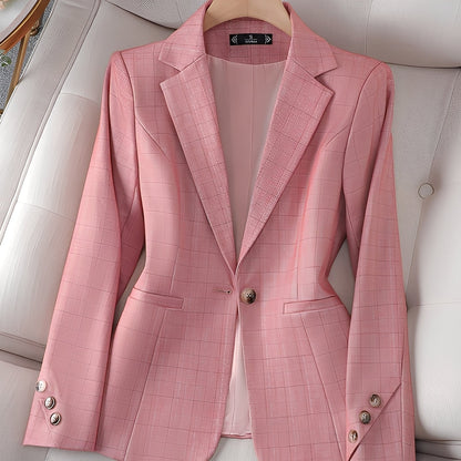 Claudia - Tyylikäs ruudullinen bleiseri naisille