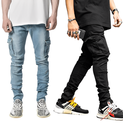 Morgan - Rento farkut useilla taskuilla miehille