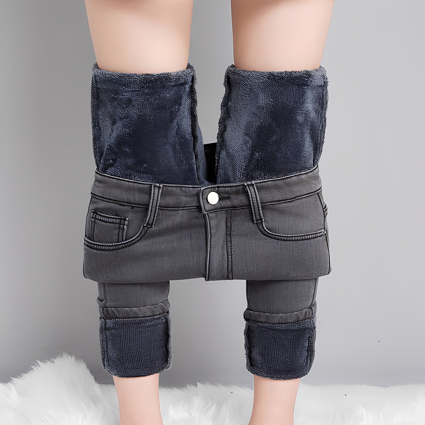 Betty - Lämpimät Thermoskinnyfarkut Naisille