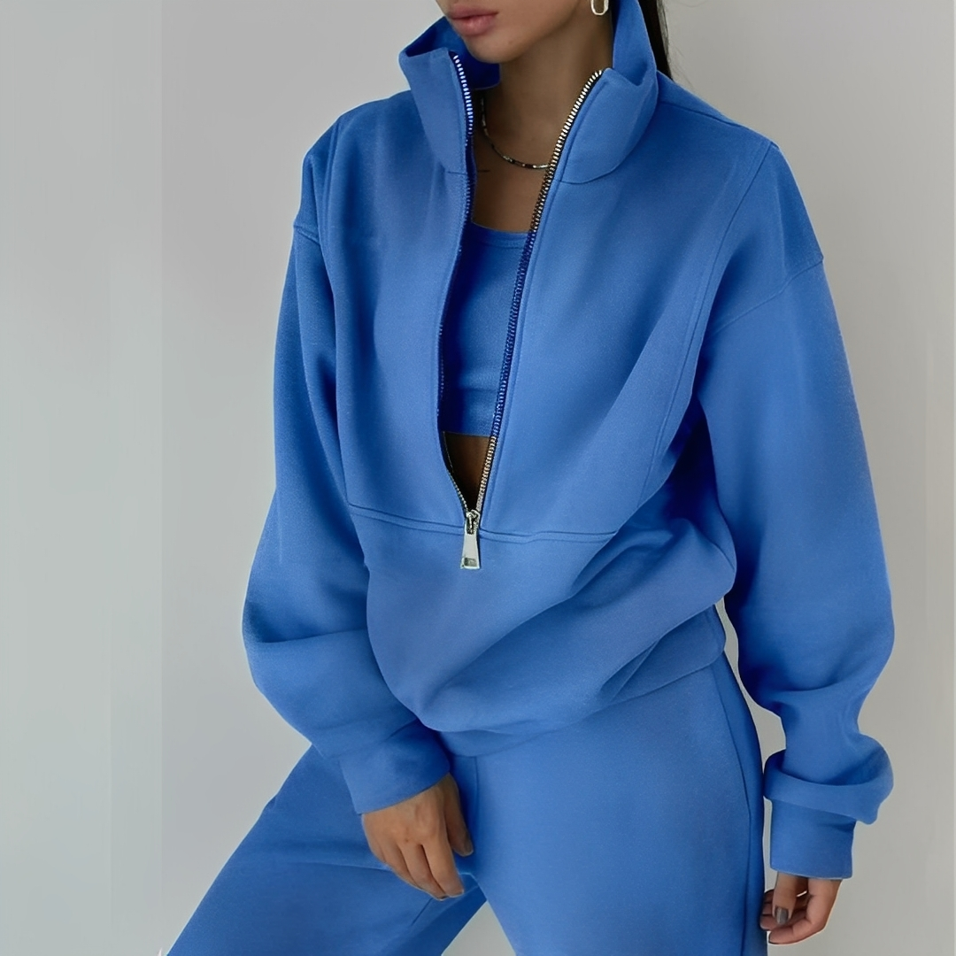 Mélissa - Kaksi-osainen ylisuuri rento verryttelypuku