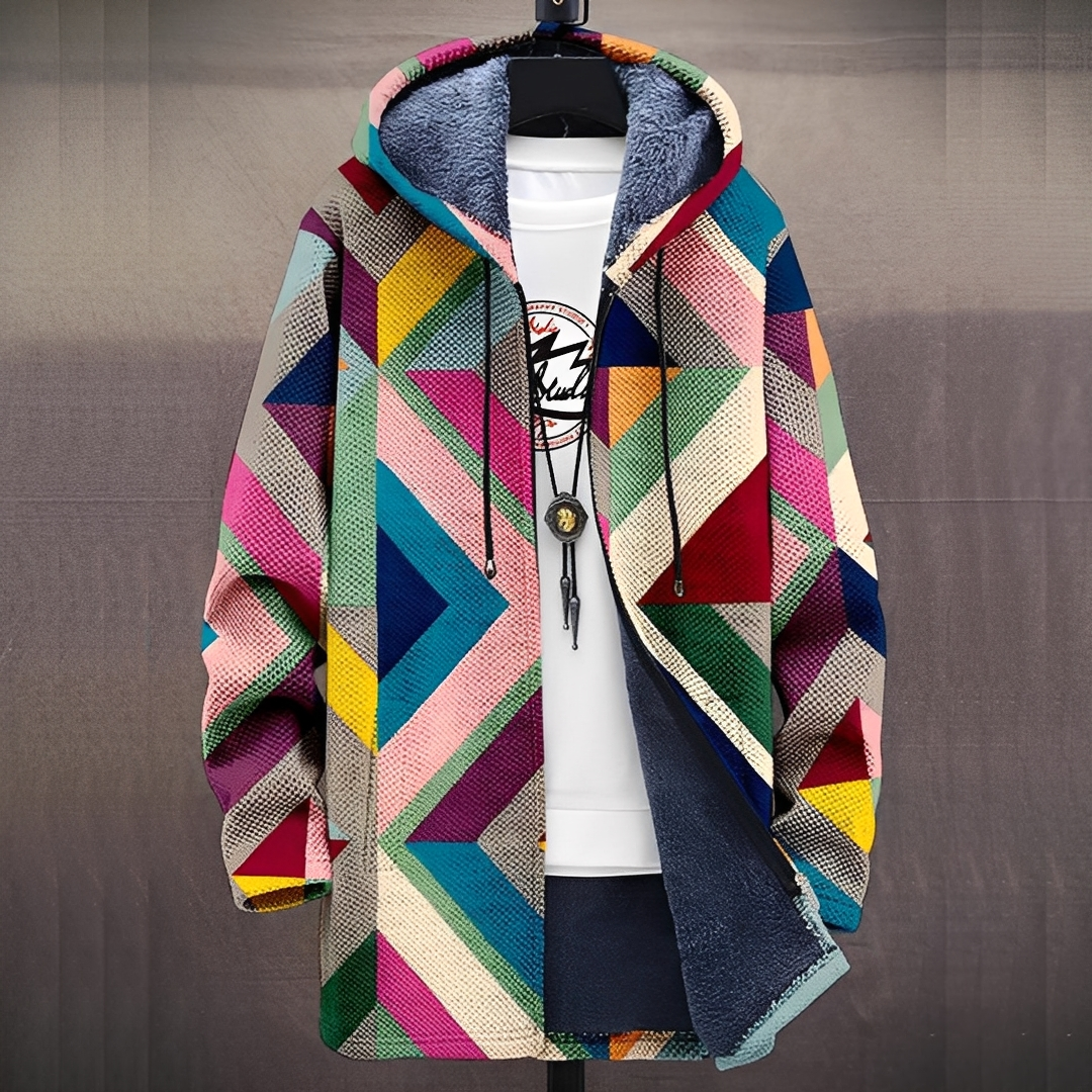 Nolann - Digitaalisesti painettu neulepaita miehille