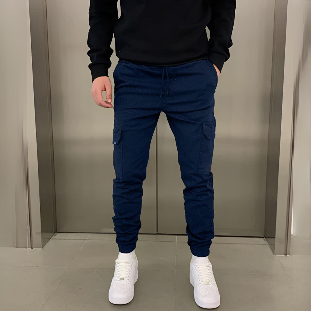 Khalid - Elastiset kargohousut miehille