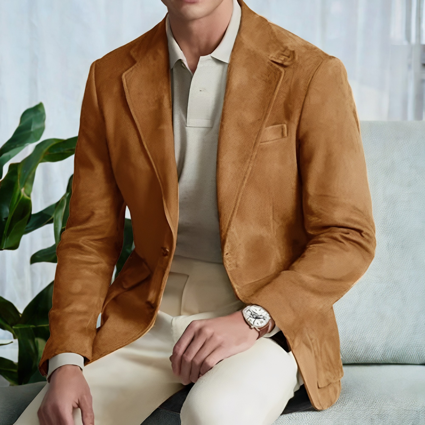 Daniel - Virallinen bleiseri kaksirivisellä nappilistalla miehille