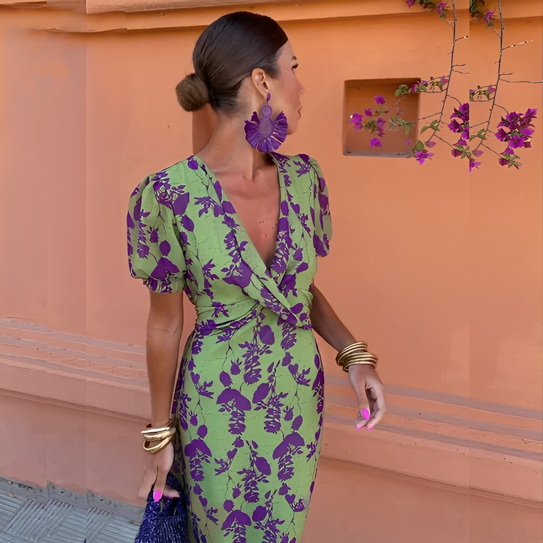 Aglaé - Elegantti kukkamekko naisille