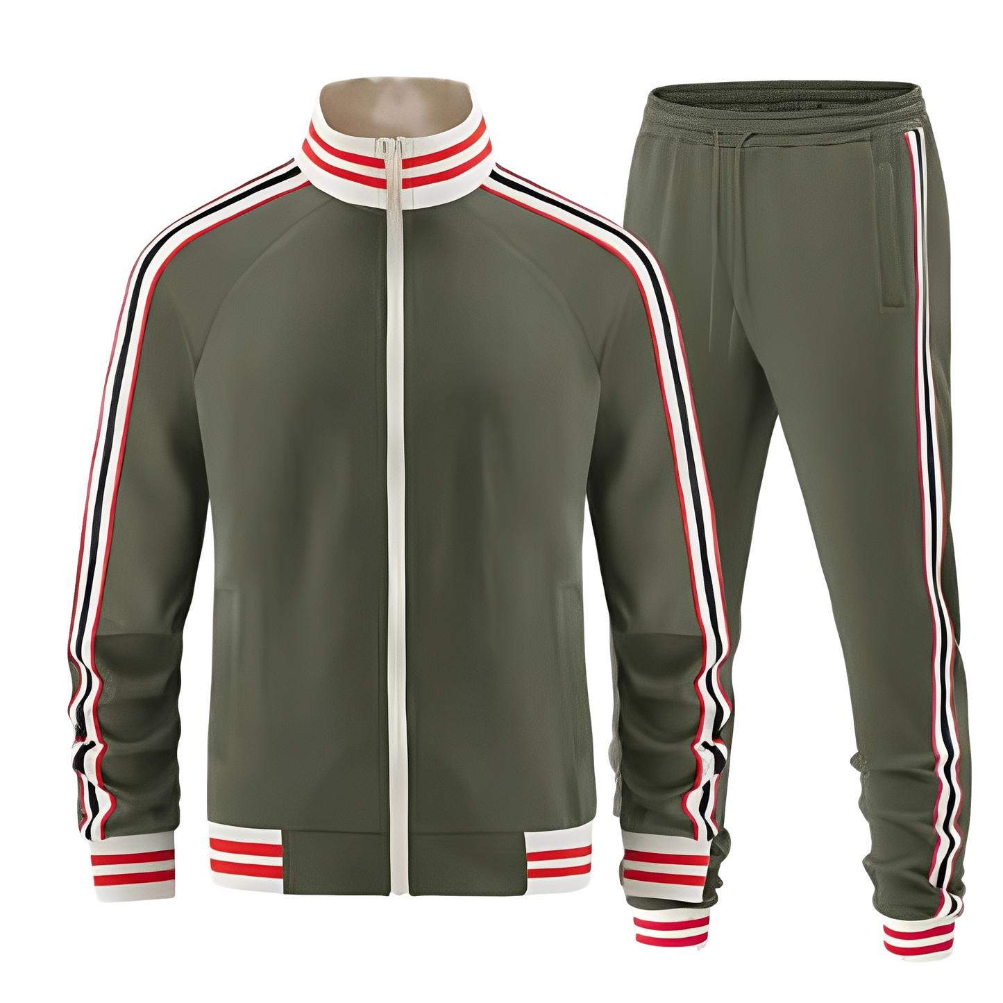 Cullen - Tyylikäs raidallinen urheilusetti miehille