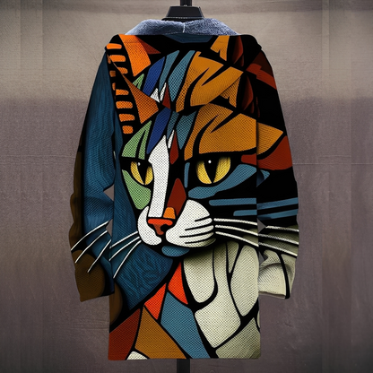 Antonny - Taiteellisesti painettu takki miehille