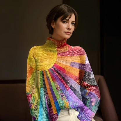 Agatine - Värikäs poolopaita naisille