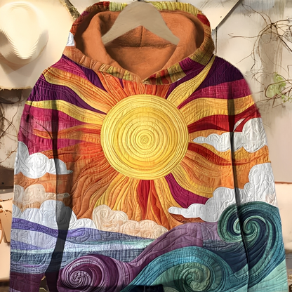 Vérène - Vintage-painatuksella varustettu huppari naisille