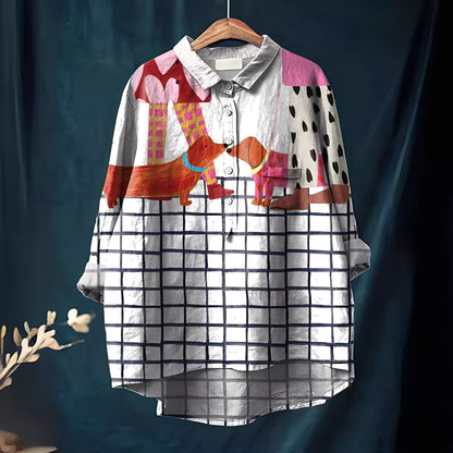 Gwenaël - Naisten pitkähihainen klassinen paita