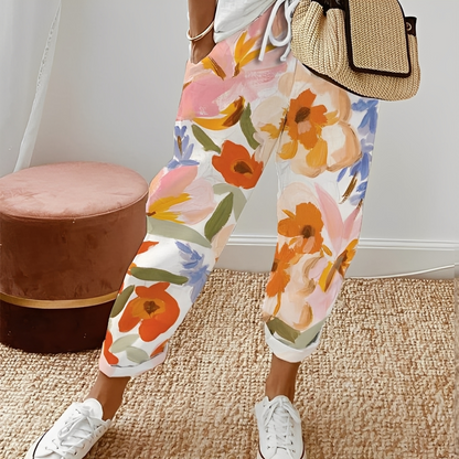 Hyasintti - Mukavat housut säätönyörillä naisille