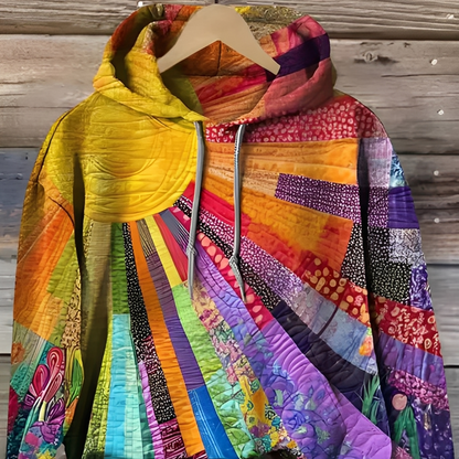 Anjannete - Värikäs huppari naisille