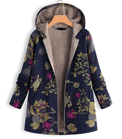 Jaslene - Klassinen, paksu, lämmin parka-takki naisille