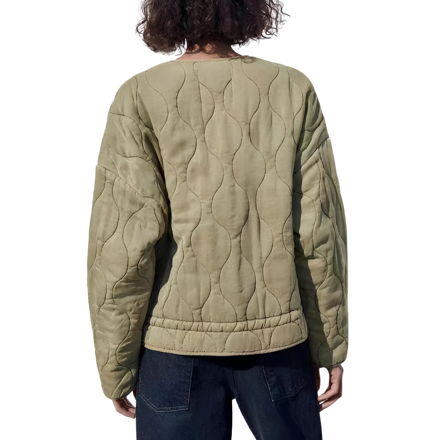 Chloe - Tyylikäs, vapaasti leikattu tikkitakki naisille