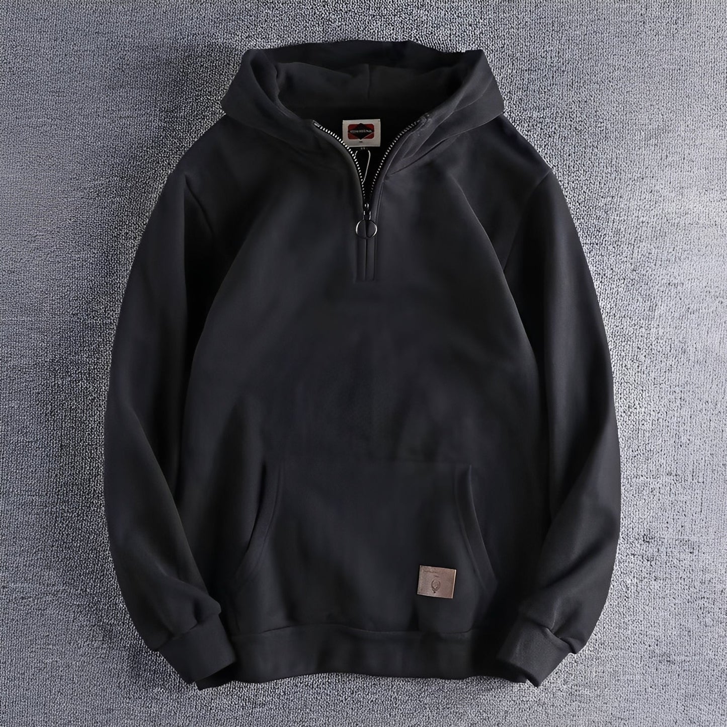 Tommy - Retro-huppari paksulla vetoketjulla miehille