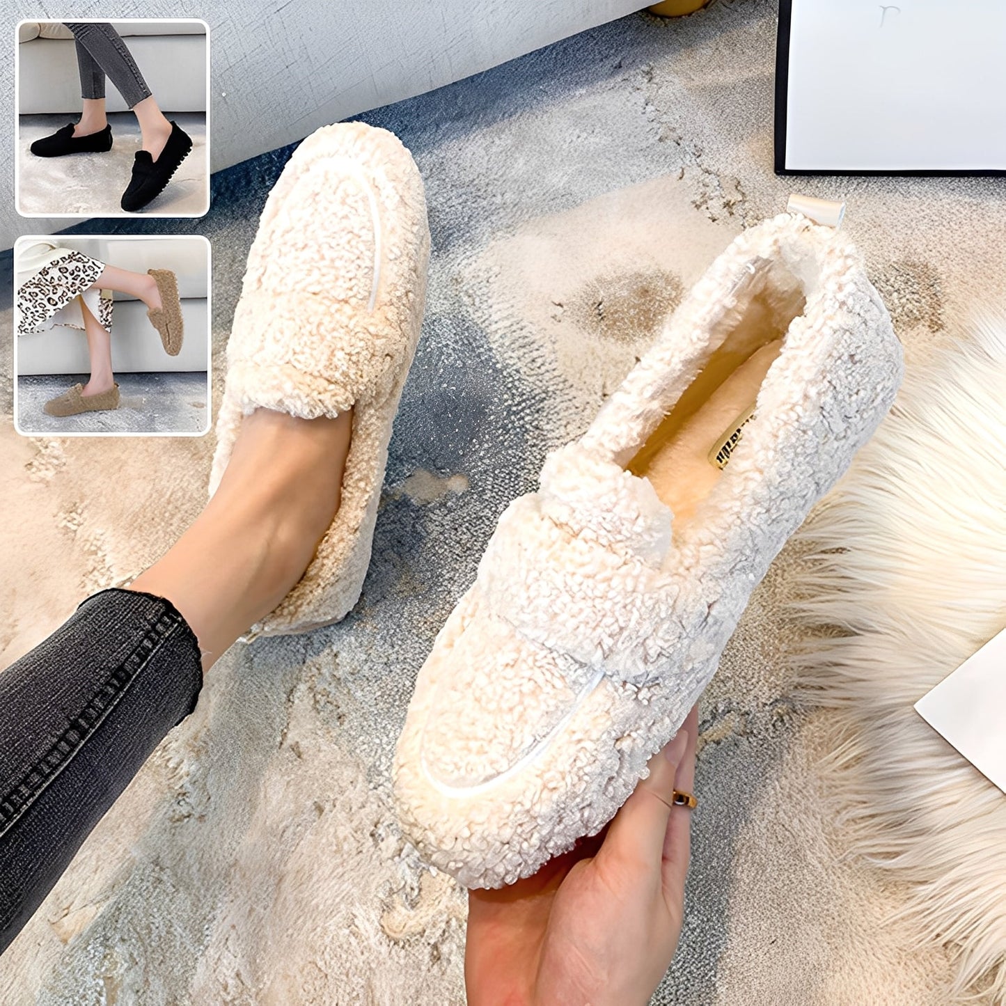 Mara - Talven lämpimät loaferit naisille