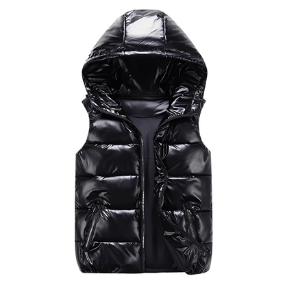 Jayde - Trendikäs, lämmin huppuliivi naisille