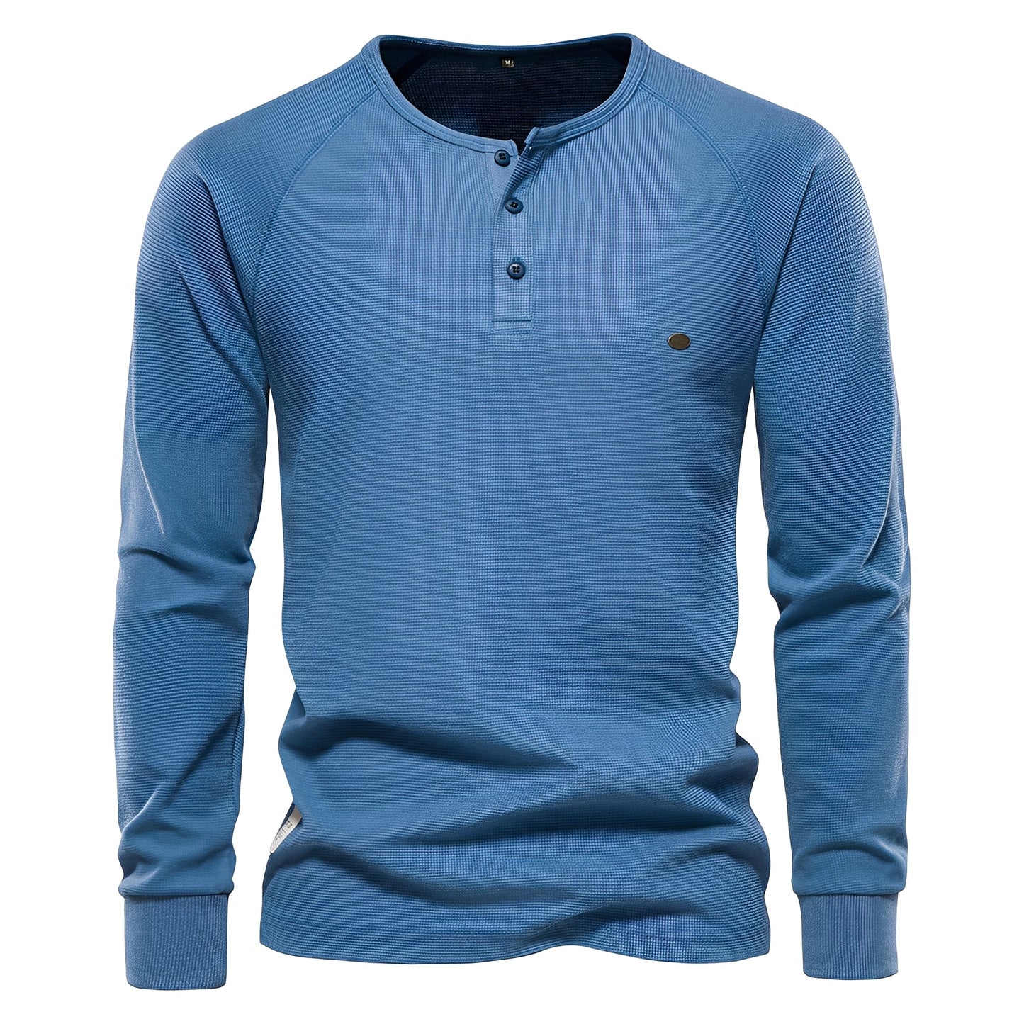 Joachim - Pitkähihainen vohvelikangas paita miehille