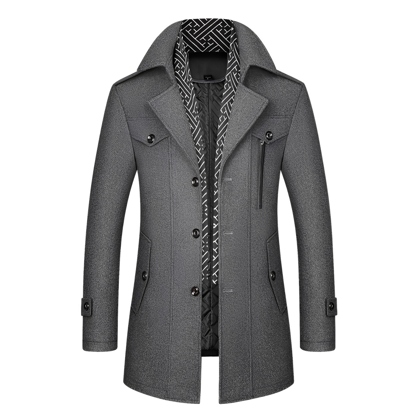 Ronny - Retro-takki useilla taskuilla miehille