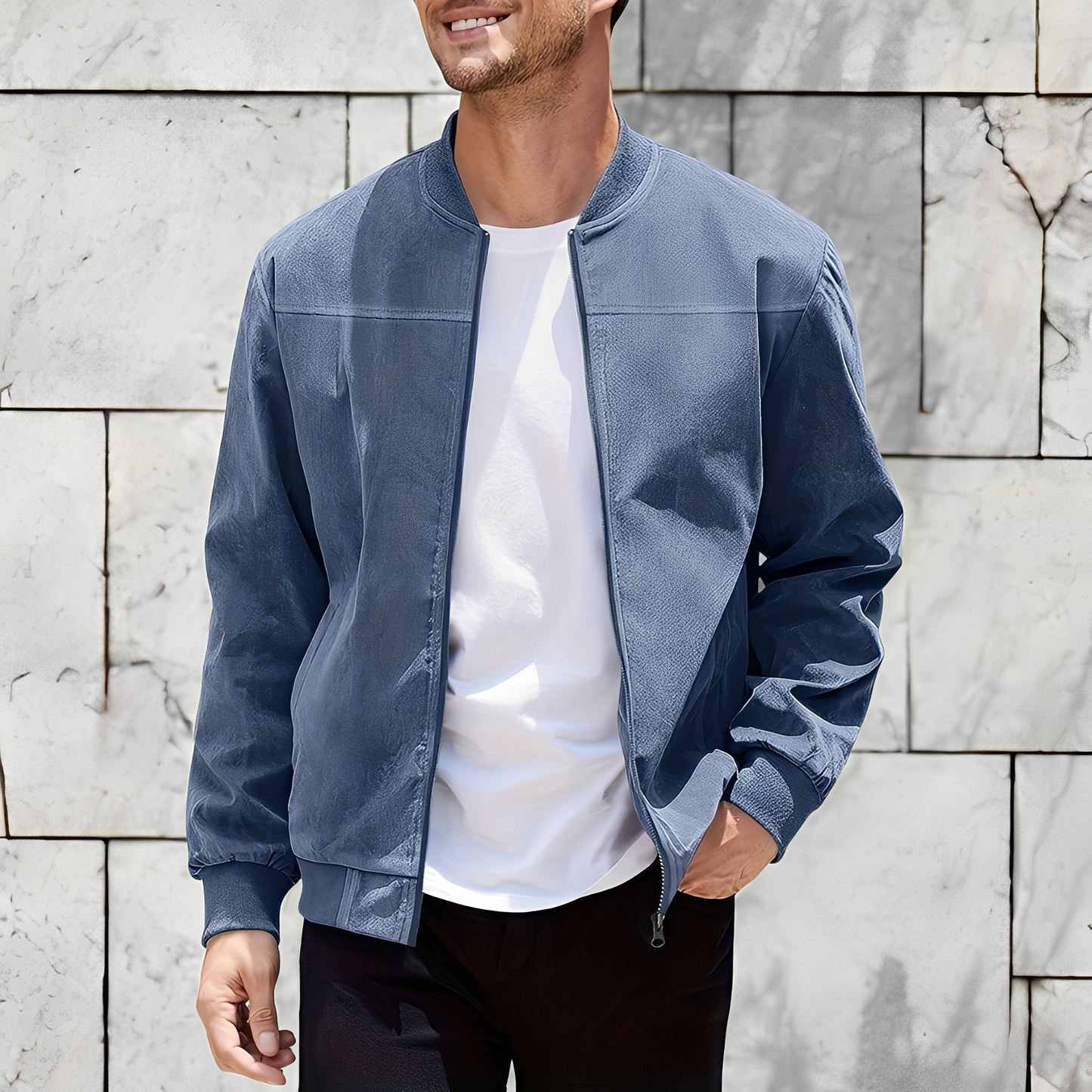 Easton - Klassinen, tyylikäs mokkatakki miehille