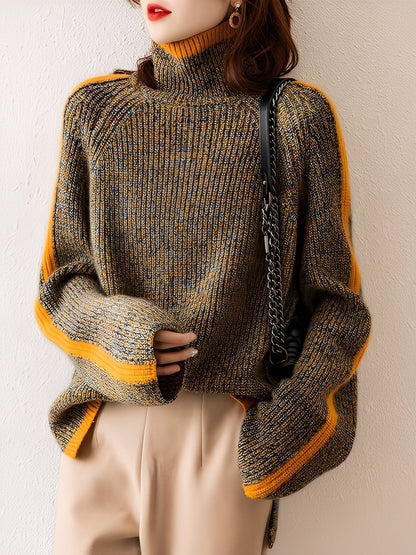 Suzanna - Moderna, väljä neulottu villapaita naisille