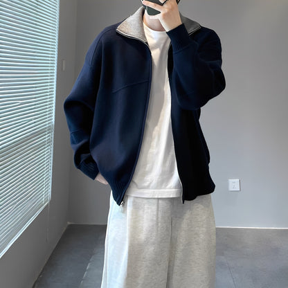 Henry - Muodikas, vapaasti neulottu villatakki miehille