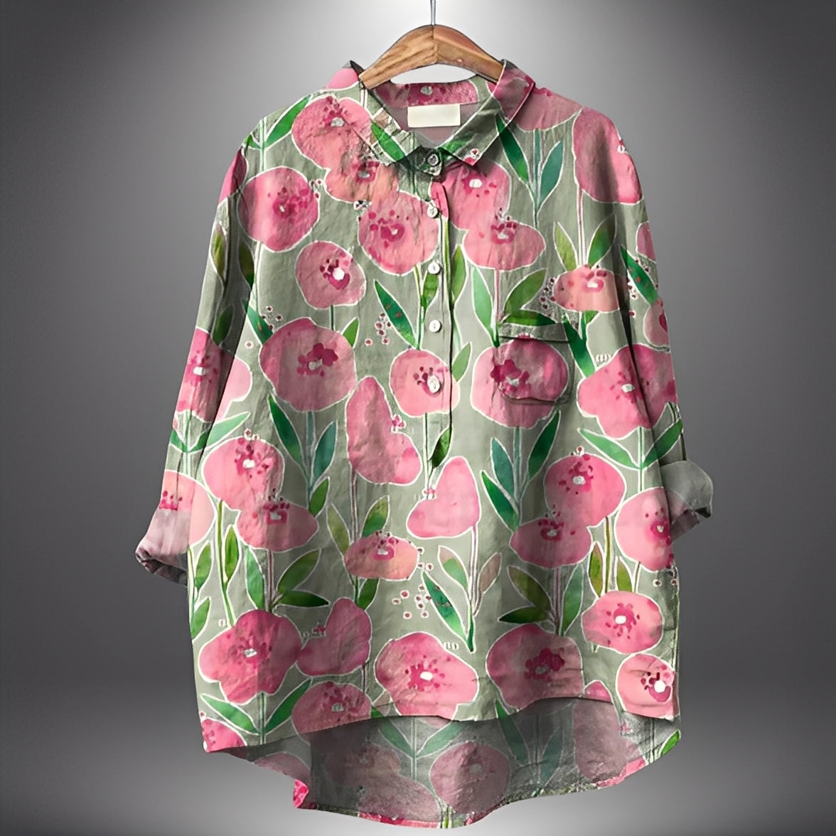 Garance - Klassinen pitkähihainen naisten paita