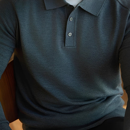 Anton - Rento villapaita kauluksella miehille