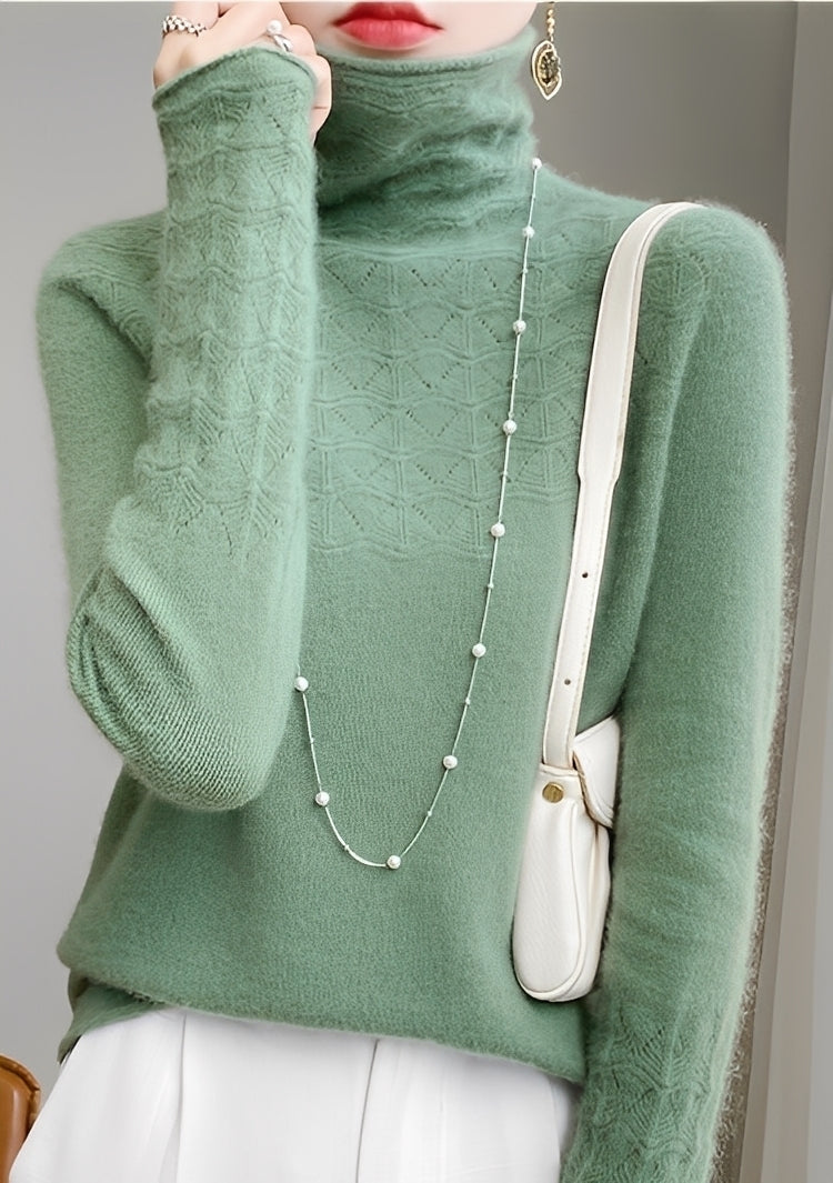 Michaela - Tyylikäs, pehmeä poolopaita naisille