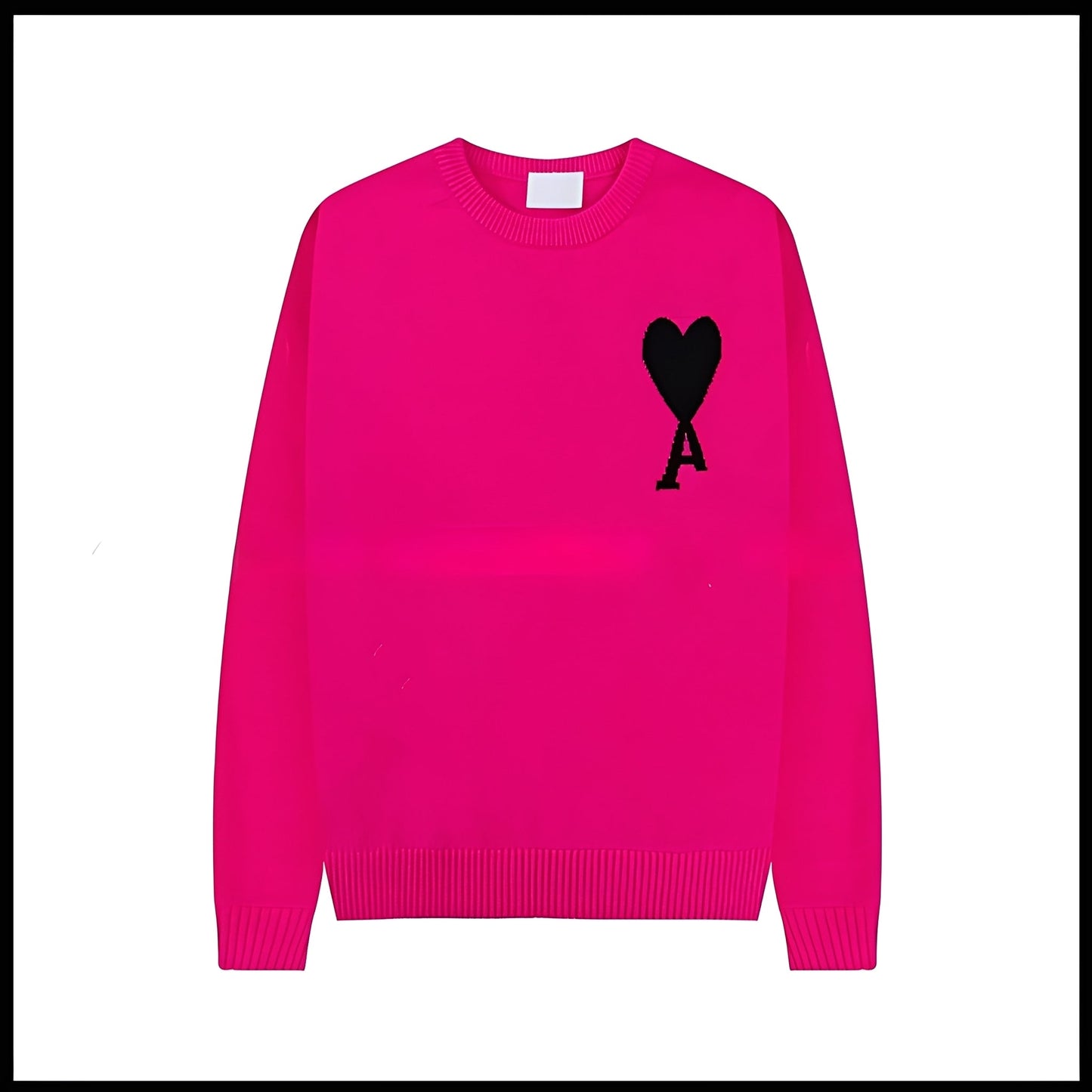 Aurélia - Villapaita sydän kirjailtu naisille