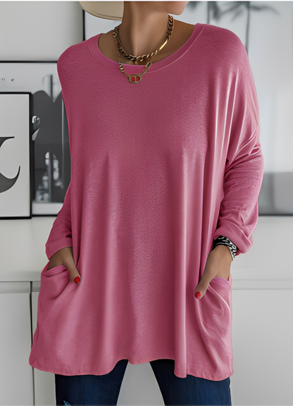 Shanene - Yksinkertainen, rento villapaita naisille