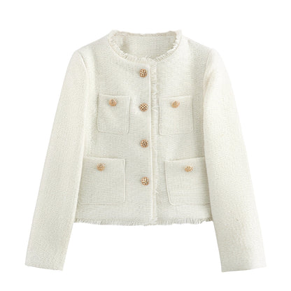 Muriel - Nappinapit rento bleiseri naisille