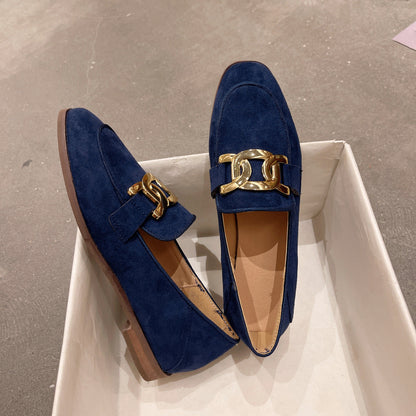 Alice - Klassiset, karkean mokkanahkaiset loaferit naisille