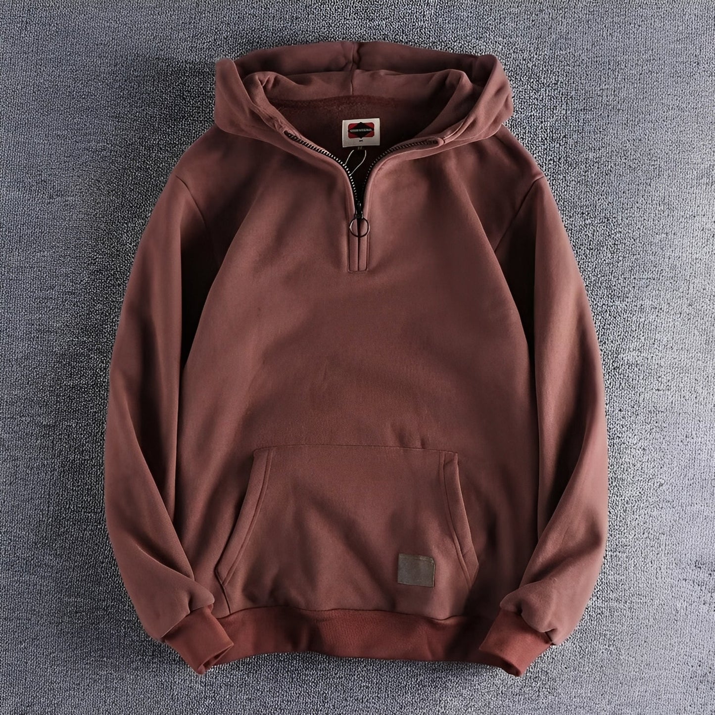 Tommy - Retro-huppari paksulla vetoketjulla miehille